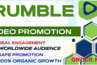 do rumble video promotion, rumble channel shoutout organic subscribers