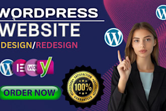 design landing page, portfolio website, handyman, photography wordpress website