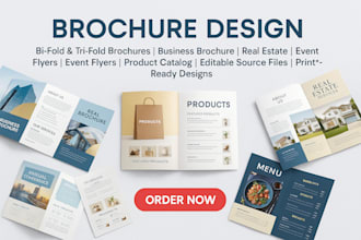 do your brochure design and certified award