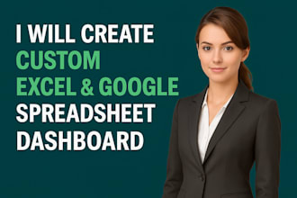 build custom financial dashboard and budget template in excel with google sheet