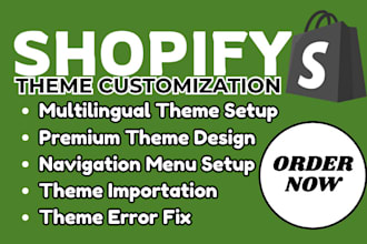 fix shopify navigation menu customize premium theme multilingual theme setup