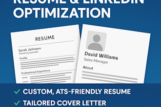 write an ai enhanced resume and optimize linkedin profile