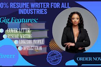 write and upgrade your resume, cv, cover letter, linkedin