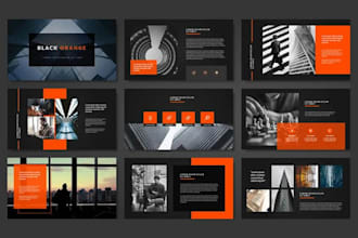 design a premium pitch deck, sales pitch and redesign powerpoint presentation
