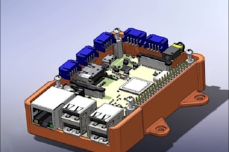 design pcb enclosure mechanical keyboard ready for cnc or 3d printing