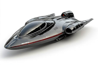 make sci fi illustration and sci fi art