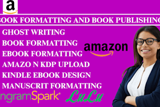 format, edit and publish book, kindle ebook, ebook on amazon kdp, kdp upload
