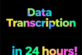 accurately transcribe any audio video to text in 6 hours