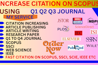 increase scopus citation on ieee ssci scie isi elsevier using q1 q2 q3 journal