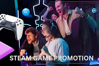 do steam game promotion wishlist growth steam marketing discord server promotion