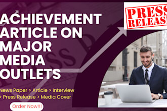 publish eb1 01 visa p1a media articles press releases on major new outlet