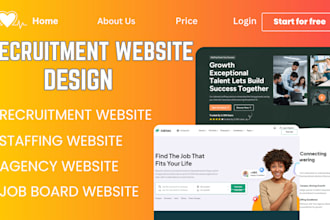 recruitment website, staffing website,  job search website, job recruitment site