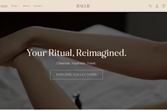 create a custom shopify store for your beauty, skincare, or wellness line