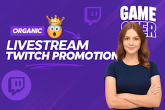 do twitch channel promotion to boost twitch live viewers, chatters and followers