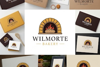 design custom branding kit brand style guide brand name logo brand identity kit