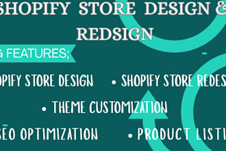shopify store redesign shopify store design shopify website design and redesign