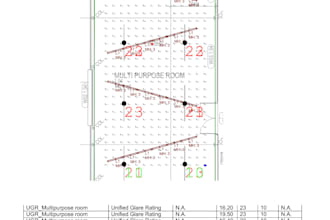 glare calculation for lighting