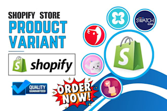 setup shopify store product variant globo swatch king avis optis infinite easify