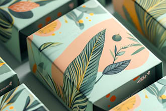 design minimalist cosmetic and supplement label packaging
