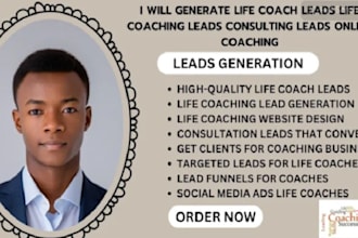 design a professional life coaching website, coaching website, charity website