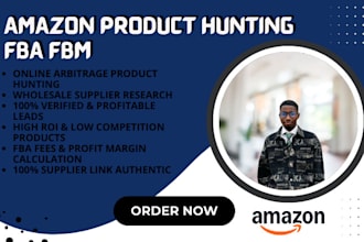 amazon fba fbm products research leads hunt  source retail USA online abitrage