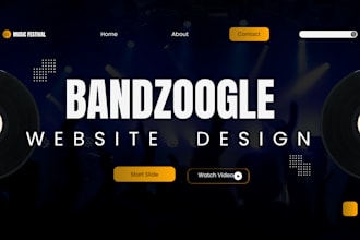 set up bandzoogle website brandzoogle store music website music production web