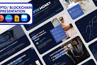 powerpoint presentation design for crypto pitch deck, nft PPT, web3 pitch deck