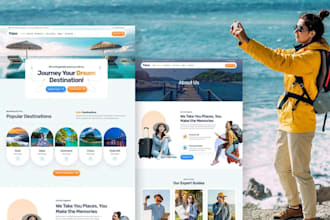 develop travel website,booking system,agency site,hotel,airbnb,wordpress design