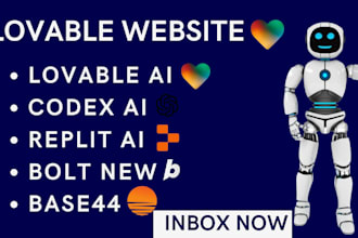 develop fix ai app web app lovable dev ai using replit ai boltnew base44 codex
