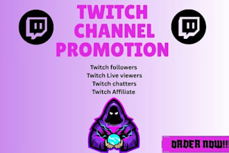 do twitch campaign to elevate your live viewers followers and engagements