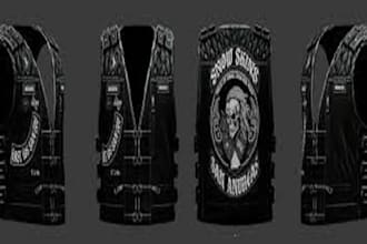 create custom fivem kuttes mc patches eup fivem clothing vest biker vests flags