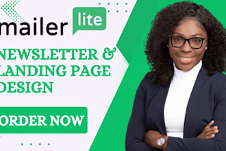 do mailerlite landing page design mailerlite newsletter email template design