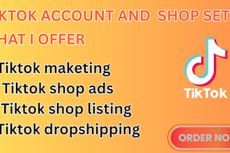 create USA tiktok account setup USA tiktok shop tiktok setup