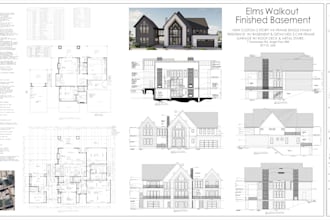 be your architect for floor plan, blueprints, house permit drawings