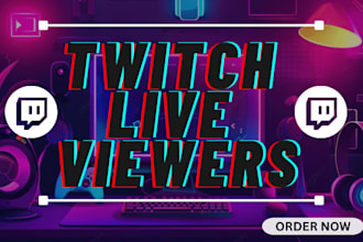 do twitch channel promotion to boost twitch live viewers