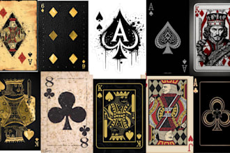 design card game design playing card tarot cardspoker card oracle cards tcg ccg