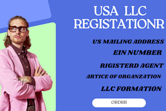 do US llc registration along with ein for US non resident
