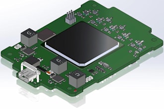 do product design pcb casing pcb enclosure iot for cnc or 3d printing