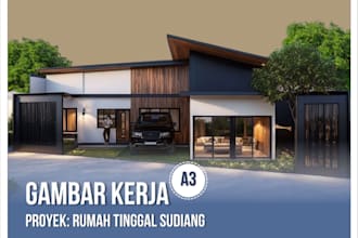 create professional architectural working drawings