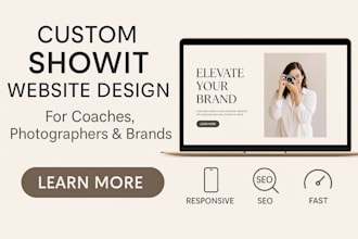 do showit website design showit website redesign customize showit website