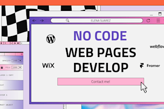 build a responsive web with no code techs