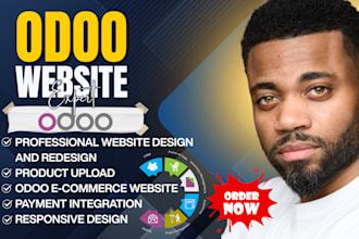 build develop odoo website design framer website webflow ecommerce website