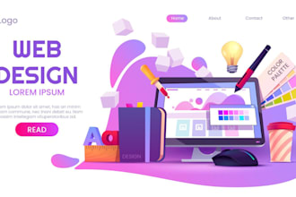 design an awesome website for your startup