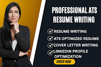 write, optimize and upgrade your resume, CV, cover letter, and linkedin profiles