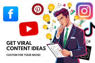 provide viral content ideas tailored to niche for youtube and more