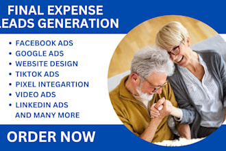 final expense leads final expense insurance leads facebook ads  google ads video