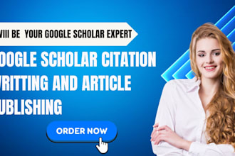 write and publish your research article in high index journals on google scholar