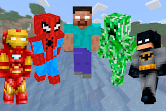 create custom minecraft skins