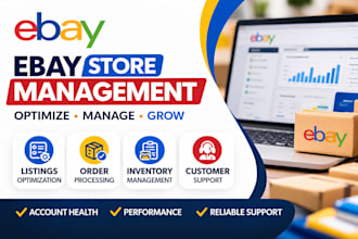 manage your ebay store, listings, orders, and account health