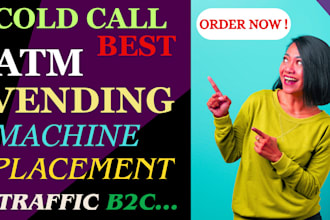 do vending machine locator coldcalling for vending placement with high traffic